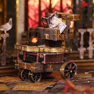 Fai da te <span class=keywords><strong>casa</strong></span> delle bambole castello di William fatto a mano 3D libro angolo creativo libro puzzle angolo fai da te accessori per la <span class=keywords><strong>casa</strong></span> delle bambole <span class=keywords><strong>casa</strong></span> delle ragazze - Product Image 5