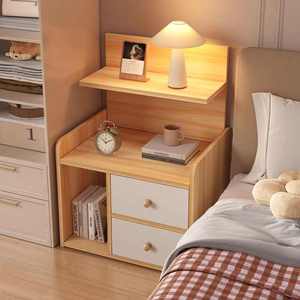 Tủ đầu giường, giá lưu trữ nhỏ cho phòng ngủ gia đình, tủ bên, tủ lưu trữ, Tủ lưu trữ đơn giản đầu giường - Product Image 1