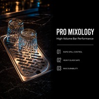 Lave-tasses robuste de 5 pouces pour évier de bar, en acier inoxydable haute pression, pour lavage rapide sur comptoir, qualité industrielle