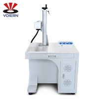 Voiern 20w 30w de type armoire raycus 3d fibre laser machine de gravure sur métal et or et argent gravure laser prix de la machine