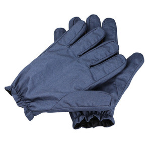 Guantes de protección EMF de fibra plateada unisex, guantes de protección antiradiación para vestido tejido de radiación electromagnética de microondas - Product Image 1