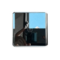 Interrupteur intelligent Zigbee 16A à écran tactile en verre et PC durable, interrupteur mural 1 voie EU/UK, relais magnétique pour application Smart Life