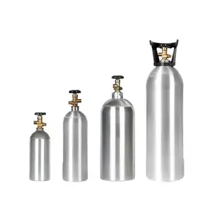 0,5 L-20 L Aluminium-Tauchzylinder ISO7866 DOT-3AL Zulassung Aluminium-Zylinderbehälter