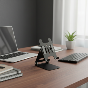 Soporte Móvil Metálico Multiángulo Ajustable para Teléfonos y Tabletas, para Uso en Oficina - Product Image 2