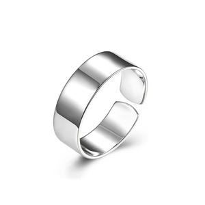 แหวนเงินแท้ 925 แบบเปิด ปรับขนาดได้ สลักชื่อได้ - Product Image 3