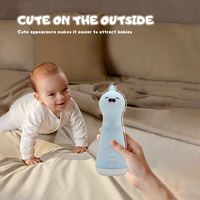 Lampe de poche pour enfants s'allume jouets torche Portable clignotant bébé lampe de nuit animaux mignons Silicone coloré veilleuse