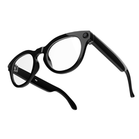 Lunettes intelligentes pour caméra AI 8MP Anti-shake pour enregistrement vidéo 4K Photo 1080P Traduction en temps réel Lunettes audio pour assistant vocal AI