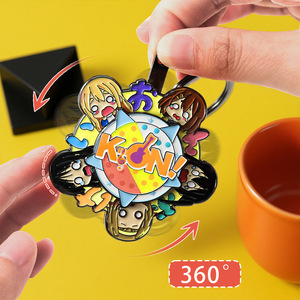 Portachiavi Girevole in Smalto Anime <span class=keywords><strong>K</strong></span>, Portachiavi con Personaggio <span class=keywords><strong>Manga</strong></span> Kawaii - Product Image 2
