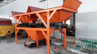 Petite centrale à béton mobile prête à l'emploi, machine à béton PLD600 PLD800