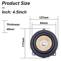 Für BMW Subwoofer Bass Mitteltöner Hochtöner für F30 F32 F20 F10 G20 G01 F48 F34 X1 X2 Audio Sound Autotürlautsprecher