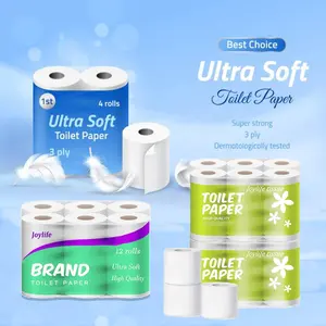 Wholesale Price Cheap Ultra Soft And ECO Friendly Toilet Paper 400 Sheets Bamboo Toilet Tissue Paper Roll
