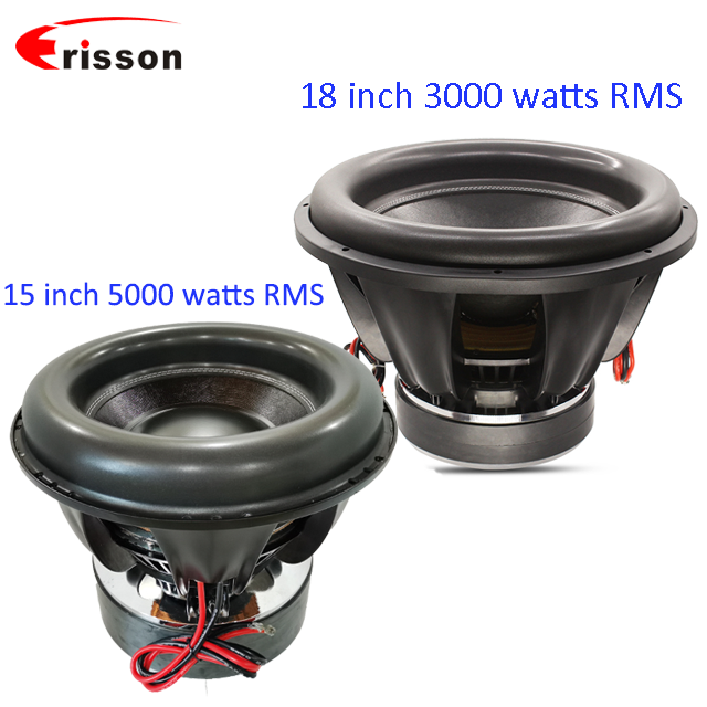 Custom Wholesale 15 Inch Subwoofer Speaker 5000 Watts RMS Power for Car Audio