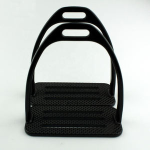 Étriers d'équitation normaux en acier inoxydable de haute qualité, accessoires d'équitation équestre de sécurité, forme en S, couleurs et tailles personnalisables - Product Image 4