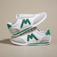 Chaussures de marche décontractées rétro tendance pour campus, résistantes à l'usure, avec logo personnalisé du fabricant