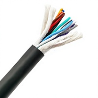 Cable de alimentación servo personalizado por el fabricante, cable flexible para cadena de arrastre multiconductor TRVV 325 + 215
