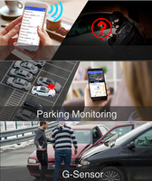 Harga pabrik kamera dasbor 4G kartu SIM LTE 4G kontrol aplikasi seluler WiFi penyimpanan Cloud GPS Streaming langsung kamera keamanan mobil Mini DVR
