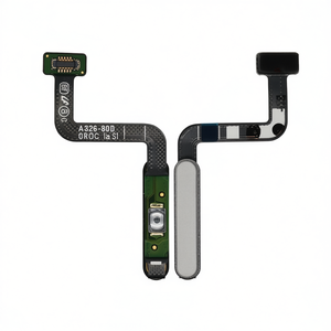 สายเคเบิลแบบยืดหยุ่นสำหรับซัมซุง กาแลคซี่ เอ 32 5 จีพร้อมเซ็นเซอร์ลายนิ้วมือและปุ่มเปิดปิด สำหรับรุ่น SM-A326B สีขาว - Product Image 2