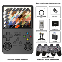Console de jeu en gros 10000 jeux Console de jeu PS2 pour enfants Cadeau - 128G HD Rétro Classique Design portable