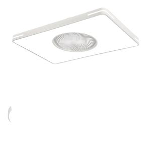 XD6พัดลมติดเพดานแบบไร้ใบพัดขนาดเล็กทันสมัยขนาด48ซม. พร้อมไฟ LED รีโมทคอนโทรลฟลัชเมาท์ห้องนั่งเล่นห้องนอนเด็กที่มองไม่เห็น - Product Image 3