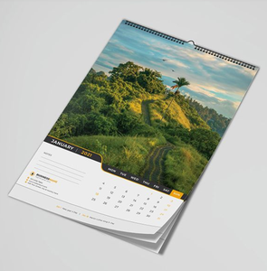 Tùy Chỉnh Calendario Đầy Đủ Màu Sắc Cảnh Quan Lịch 2025 Lịch Tường Lịch In Ấn Tùy Chỉnh Calendrier Bức Tranh Tường 2026 - Product Image 3