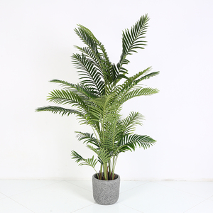 Gran Areca Palm árbol 200cm de plástico bonsai árbol artificial para jardinería - Product Image 6