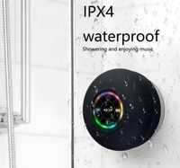 Altavoz Inalámbrico para Baño con Resistencia al Agua IPX4, BT 5.0, Ventosa, Mini Altavoz para Ducha, Personalizable con Logotipo, Altavoz para Exteriores con Sonido Estéreo