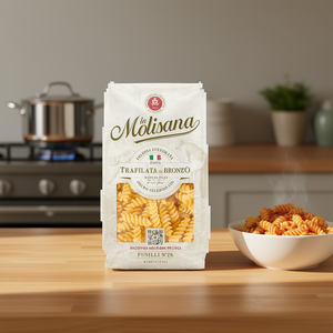 Pasta Molisana N. Fusilli di Grano Duro Non Raffinato 028, Confezione da 24 Pezzi, 500g - Product Image 3