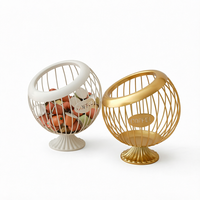 Support de Capsules Haut Moderne Réglable Grande Capacité en Métal Durable pour Outils de Bar à Café et Décoration