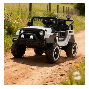 Auto Eléctrico de Juguete para Niños, Vehículo Montable a Batería con Música, Luces y Control Remoto, Modelo 2025, Aventura al Aire Libre - Product Image 1