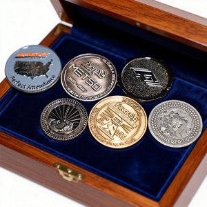 Venta al por mayor de monedas de billar de 8 bolas personalizadas, chapadas en metal, plateadas y doradas, para fabricantes de monedas - Product Image 2