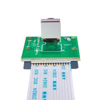 Modul Kamera Raspberry Pi 5 Megapiksel, Sensor 1080P OV5647 dengan Kabel Pita 15 Pin 6 Inci untuk Model A/B/B +, Pi 2, 3, 3B + PI4