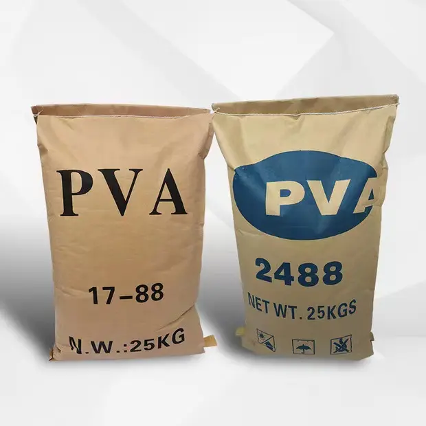 24-88 Polyvinyl Alcohol for Fabric Treatment Agent, Emulsifier, Paper Powder PVA Chemical Auxiliary Agent White Power 1 Kg 95%