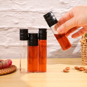 Personnalisé 25ml 30ml Clair Transparent Haute Borosilicate Vide Vin <span class=keywords><strong>Tube</strong></span> Bouteille En <span class=keywords><strong>Verre</strong></span> pour <span class=keywords><strong>Whisky</strong></span> Vodka Tubes pour Boissons - Product Image 1