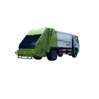 Camion compacteur Dongfeng Furuka 185HP, carrosserie scellée en acier Q345 pour l'élimination des déchets urbains