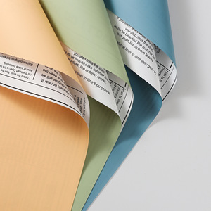 Hot Design Flower <b>Wrapping</b> <b>Paper</b> Single-Sided English Ouya <b>Paper</b> Waterproof BOPP Film for Bouquet Packing - Product Image 6