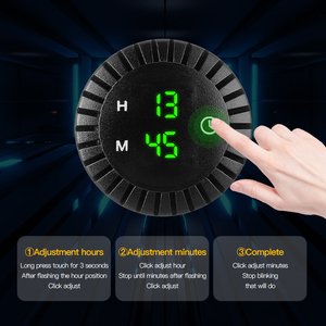 Oem trực tiếp xe đồng hồ nhanh chóng sạc xe thông minh cảm ứng chuyển đổi 18W + 18W 12 Volt chuyển đổi bảng điều chỉnh - Product Image 4