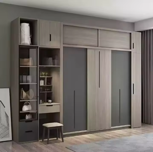 Meubles de chambre à coucher pour vêtements Combinaison d'armoires Bordure Durable Placard en bois Organisateur d'armoires Penderies Plus Design <span class=keywords><strong>Bon</strong></span> Prix - Product Image 6