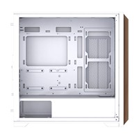 Gabinete de PC TA360M OEM Blanco MATX ITX de Torre Media para Escritorio, Caja Gamer para CPU, Caja de Computadora para Juegos con Ventilador