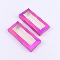 Luxury Cosmetic Paper Boxes Discounted Price Stocked Colored Nail Board Packaging Cardstock for Food Wigs Embossing Printing