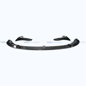 Para BMW M3 F80 M4 F82 2015-2020, estilo MP, alerón delantero de ABS con apariencia de carbono, divisor de parachoques con aletas Canard, 5 piezas - Product Image 5