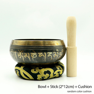 Cuenco Cantador del Himalaya Hecho a Mano - Instrumento Tradicional Tibetano de Metal Martillado para Yoga, Meditación y Sanación de Chakras, Personalizable - Product Image 5