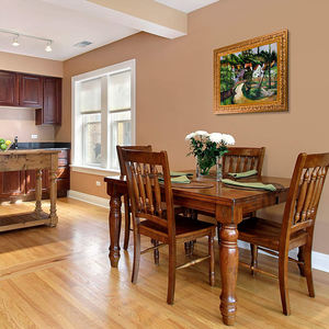 빈티지 액자 골동품 사진 프레임 테이블 탑 디스플레이 및 벽 매달려 홈 장식 청동 - Product Image 3