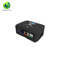 DC UPS Mini dengan kapasitas besar, fase tunggal 45W-120W POE DC AC Output untuk router WiFi 20800mah-48000mah baterai Lithium