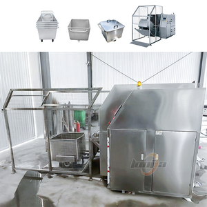 Máquina de limpieza de contenedores de basura, limpiador de recipientes de plástico para manzanas, lavadora de cestas y cajas de volteo, máquina de lavado de estanterías para autoclave - Product Image 3
