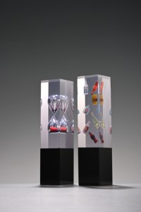 Trofeo Epóxico Personalizado con Medallas Metálicas Flotantes en su Interior, Decoración Personalizada, Recuerdo con Botella Enterrada en su Interior - Product Image 2