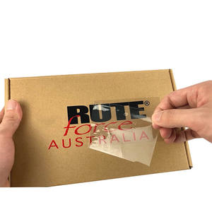 Autocollant de logo transparent personnalisé, autocollant de séparation creux, étiquette autocollante, autocollant de marque, autocollant de transfert UV - Product Image 6