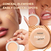 USHAS Fond de teint crème mousse floral européen américain en stock FS446A+B, imperméable, longue durée, hydratant, correcteur