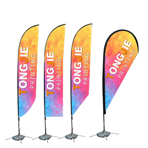 Offerte Speciali: Bandiera a Piuma in Poliestere con Asta in Alluminio, Stampa a Trasferimento Termico per Promozione Sportiva e Cerimonie di Apertura - Product Image 4