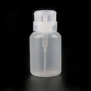 Benutzer definiertes Logo 250ml Entferner Nagellack pumpensp ender für Flasche Leere Kosmetik verpackung Push-Down-Pumpsp ender flasche