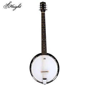<span class=keywords><strong>Banjo</strong></span> Sapele de piel de tambor de 6 cuerdas, <span class=keywords><strong>banjo</strong></span> con raquetas de 18 B, 6 cuerdas, HTBJ6-18 - Product Image 2